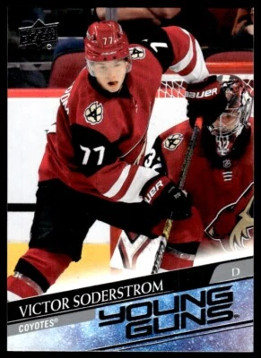 2020-21 Upper Deck Young Guns Victor Soderstrom Arizona Coyotes #221 - Image 1 of 2