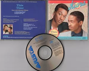 Kiara Duet Shanice Wilson Promo-CD THIS TIME 1989 USA Arista Funk Soul NEAR MINT - Foto 1 di 1