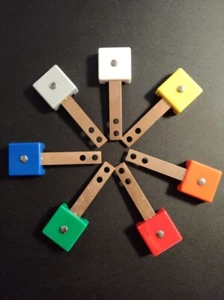 1x Cible 3D Carrée Opaque Flipper A-18018 - 180-5082 3D Square Pinball Target - Imagen 1 de 15