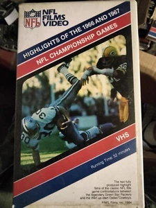 1966 1967 NFL CHAMPIONSHIP GAME HIGHLIGHTS VHS DVD GREEN BAY PACKERS 2023 - Bild 1 von 2