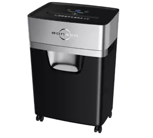 16-Sheet Heavy Duty Paper Shredder for Office, 60-Minute Running Time Cross-Cut - Picture 1 of 8