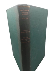 Carte Nativorum Peterborough Abbey Cartulary of the 14th Century Hardback 1960 - Bild 1 von 6