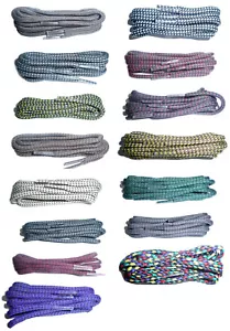 Strong Thick Walking Cord Shoe Laces Boot Laces, shoelaces 120cm Long UK Made - Picture 1 of 30