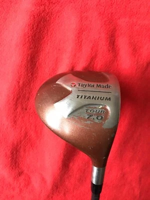 Used TaylorMade Titanium Tour 7*  Driver, MRH S-90 Plus Stiff Graphite Shaft - Image 1 of 4