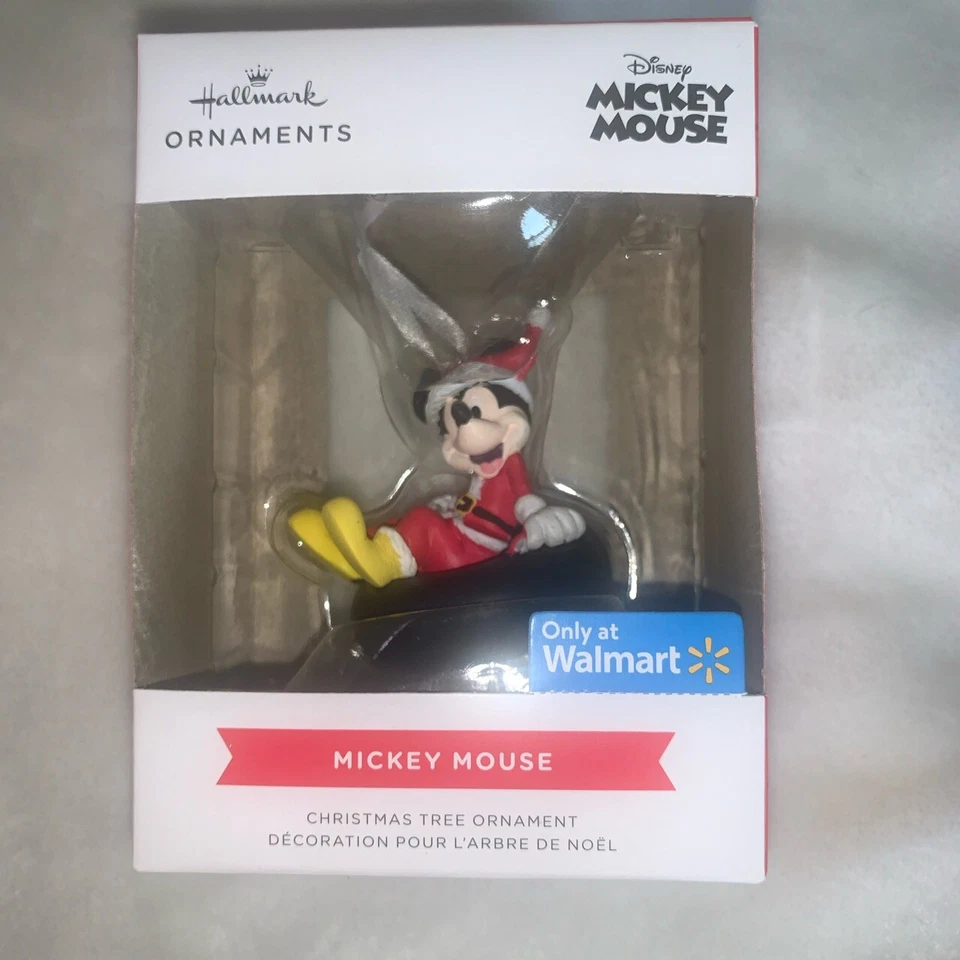 Hallmark Mickey Mouse Santa Christmas Ornament