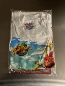 VINTAGE 1994 McDonalds Flintstones T-Shirt. UNOPENED. Youth Large. - Picture 1 of 4