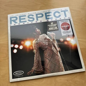 RESPECT OST Soundtrack LP Vinyl Record Jennifer Hudson Limited Edition Photobook - Imagen 1 de 8