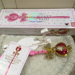 Sailor Moon PROPLICA Spiral Heart Moon Rod  Bandai Japan - Picture 1 of 4