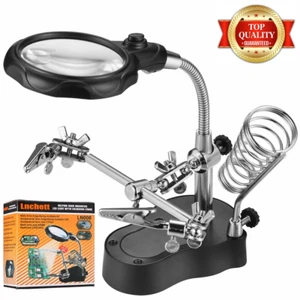 Lnchett llevó la lupa de luz y la mano de la lámpara de escritorio con una lupa - Picture 1 of 8