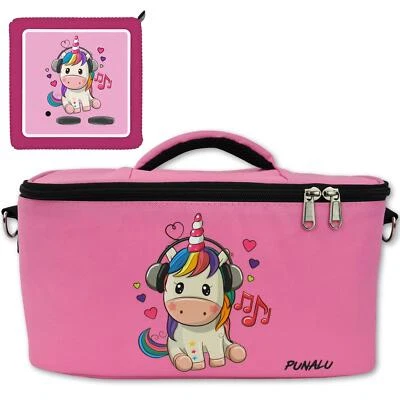 Punalu Tasche für Toniebox inkl. Schutzfolie passend für Toniebox, Platz für 30