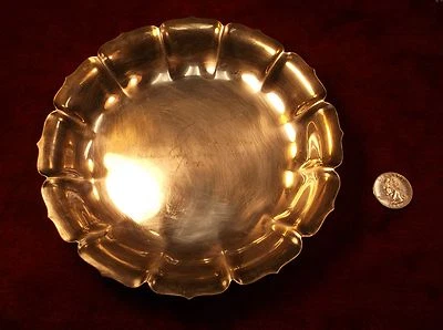 Plato plateado ANTIGUO LIMPIO DE COLECCIÓN 1975 "OFICINA DE ESTAMPILLAS DE ALIMENTOS DEL CONDADO DE FRANKLIN" - EN MUY BUENA CONDICIÓN Foto 1 de 4