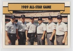 1990 T&M Umpires John Hirschbeck Gerry Davis Jim Evans Bob Engel Terry Cooney