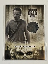 2018 Topps Walking Dead Hunters and Hunted Costume Relic #R-AL RICK GRIMES