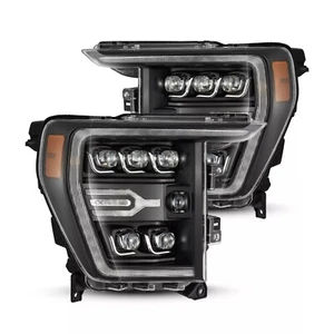Faros proyectores LED AlphaRex serie NOVA 2021-2023 Ford F150 carcasa negra - Imagen 1 de 16