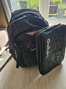 Satch Schulrucksack Match Ninja Matrix + Ordnerhalter - Bild 1 von 7