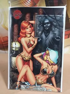 Faro's Lounge Frozen Mary Jane MJ Spider Gwen Stacy Slave Leia Steel Bikini - Picture 1 of 2