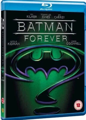 BATMAN FOREVER BLU RAY MICHAEL GOUGH TOMM LEE JONES BRAND NEW AND SEALED R2 - Image 1 of 2