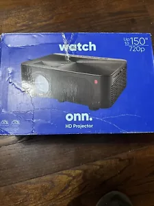 Onn. 720p LCD Home Theater Projector with up to 150" Projection Size, Black - Picture 1 of 2