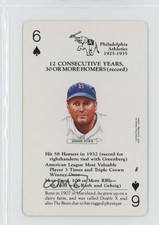 1991 Jimmie Foxx #6S HOF