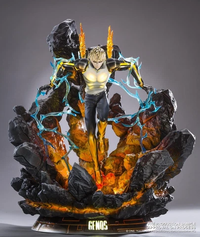 Tsume Hqs High Quality Statue One-Punch Man Genos Cover