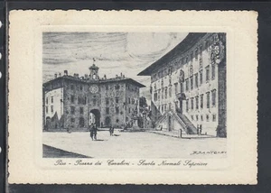 Cartolina Pisa Piazza dei Cavalieri Scuola Normale Superiore IE93 - Imagen 1 de 1