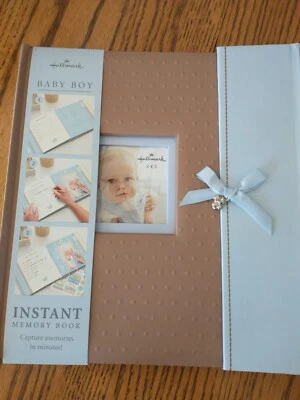 Baby Boy 9" X 9" Instant Memory Book by Hallmark - Image 1 of 4