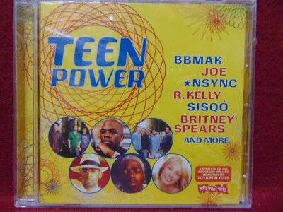TEEN POWER (CD, 2000) Toys for Tots - Sisqo, Nsync, BB Mak, Brit Spears NEW! - Image 1 of 4