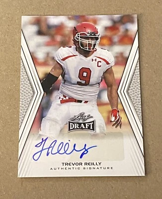 Trevor Reilly, 2014 Leaf Draft, Auto, card # A-TRI, Free shipping! - Image 1 of 2