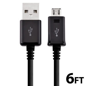 2-PACK OEM Samsung Galaxy S6 S7 Edge Note 5 Fast Charger Micro USB Cable Cord