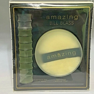 Amazing Bill Blass 2PCs женщин комплект, 3,3 унций + 6,0 унций тела порошок, редкая - Изображение 1 из 3