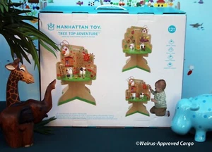 ANTHROPOLOGIE WOODEN TREE TOP ADVENTURE TOY -NIB- SO MUCH FUN, SO LITTLE TIME! - Picture 1 of 9
