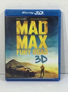 Mad Max Fury Road 3D With Tom Hardy Blu Ray 3D DVD R Rated Movie YS-72 - Picture 1 of 5