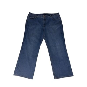 Bandolinoblu Arianna Bootcut Womens Jeans 24W Blue Cotton/Polyester/Spandex - Picture 1 of 7