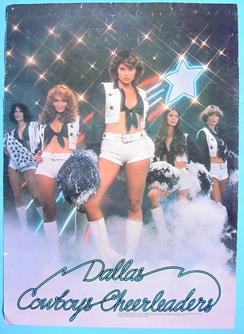 1977 DALLAS COWBOYS CHEERLEADERS 28" x 20" PROMO POSTER no. 14-548 by PRO ARTS Cover
