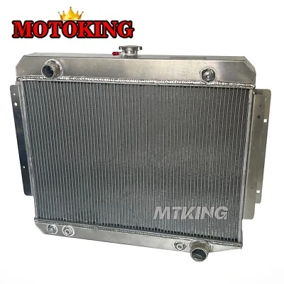 Radiador de aluminio para camioneta Dodge Ramcharger 1971-1979 76 1975 1974 1973 Foto 1 de 4