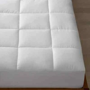 18 in. King Size Hypoallergenic Polyester Deluxe Mattress Topper Pad Protector - Picture 1 of 3