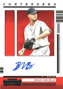 2021 Panini Contenders Contenders Autographs #16 Brian Van Belle