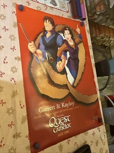 1998 Quest For Camelot Original Movie House Full Sheet Poster - Garret & Kayley - Bild 1 von 9