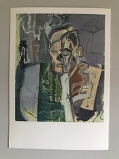 PATRICK HERON, ‘T.S.ELIOT’ Gallery art card, National Portrait gallery, London.