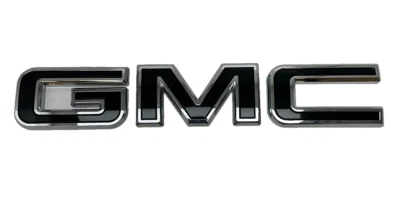 GM 2019-2024 GMC Sierra 1500 2500 3500 HD Rear Tailgate Emblem Letters Badge OEM - Image 1 of 4