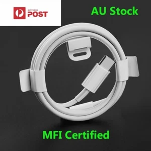 Fast Charge Cable For Apple iPhone iPad 8 9 X 11 12 1M USB-C - Picture 1 of 4