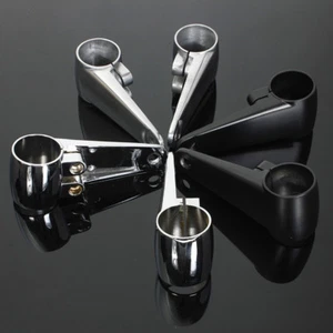 Motorcycle Headlight Mount Bracket Fork Ear Aluminum For Cafe Racer 35/39/41mm - Imagen 1 de 8