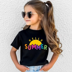 Hello Summer Tee Shirt Youth Sizes XS 6x to  XL 24 - Picture 1 of 26