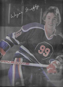 WAYNE GRETZKY SET OF 3 1980'S PHOTO PILLOW CASES - Picture 1 of 3