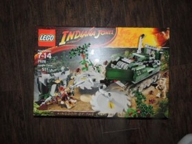 LEGO SEALED Indiana Jones Crystal Skull 7626 Jungle Cutter 2008