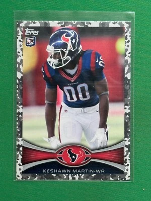 2012 Topps Football Keshawn Martin #195 RC Camo /399 - Image 1 of 2