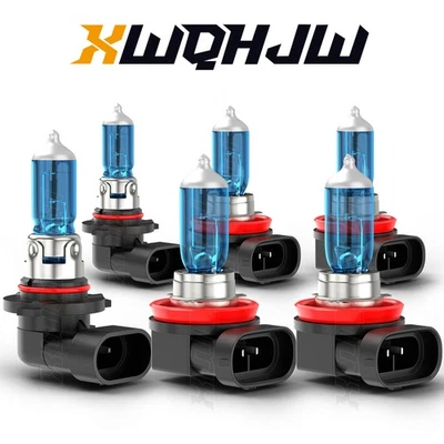 Combo de 6x bombillas de faros antiniebla 5000 k para Ford EcoSport 2018 2019 2020 Foto 1 de 4