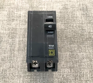 Square D QOB240 Bolt-On Circuit Breaker 40 Amp 120/240V 10kA 2P - Bild 1 von 4