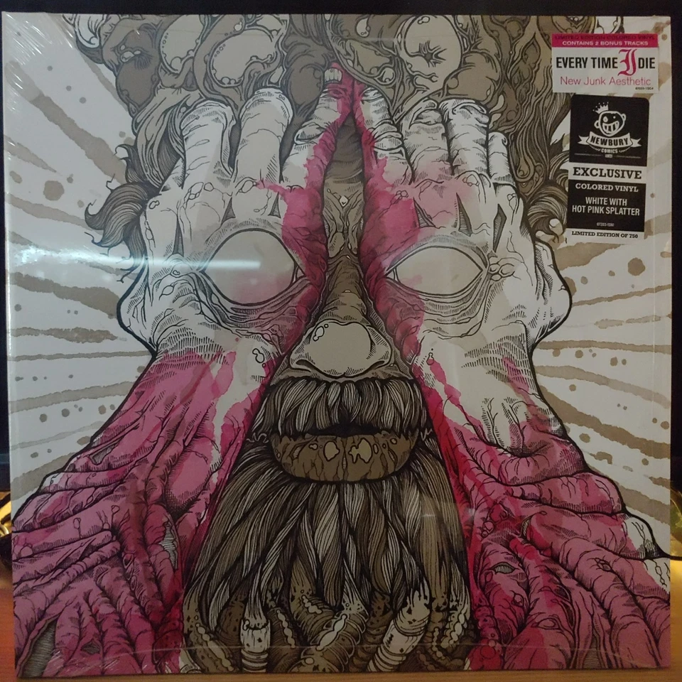 ETID - New Junk Aesthetic 1/750 white-pink-splatter factory sealed mint - Image 1 of 1