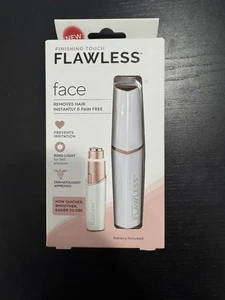Finishing Touch Flawless Facial Hair Remover for Women, Rose Gold Face Razor New - Picture 1 of 5